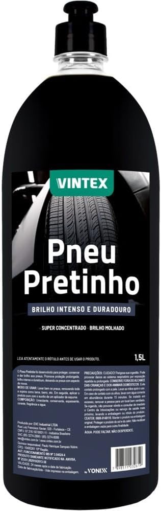 Pneu Pretinho Finalizador para Pneus VINTEX