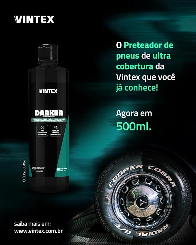 Pneu Pretinho Finalizador para Pneus VINTEX - Imagem 2
