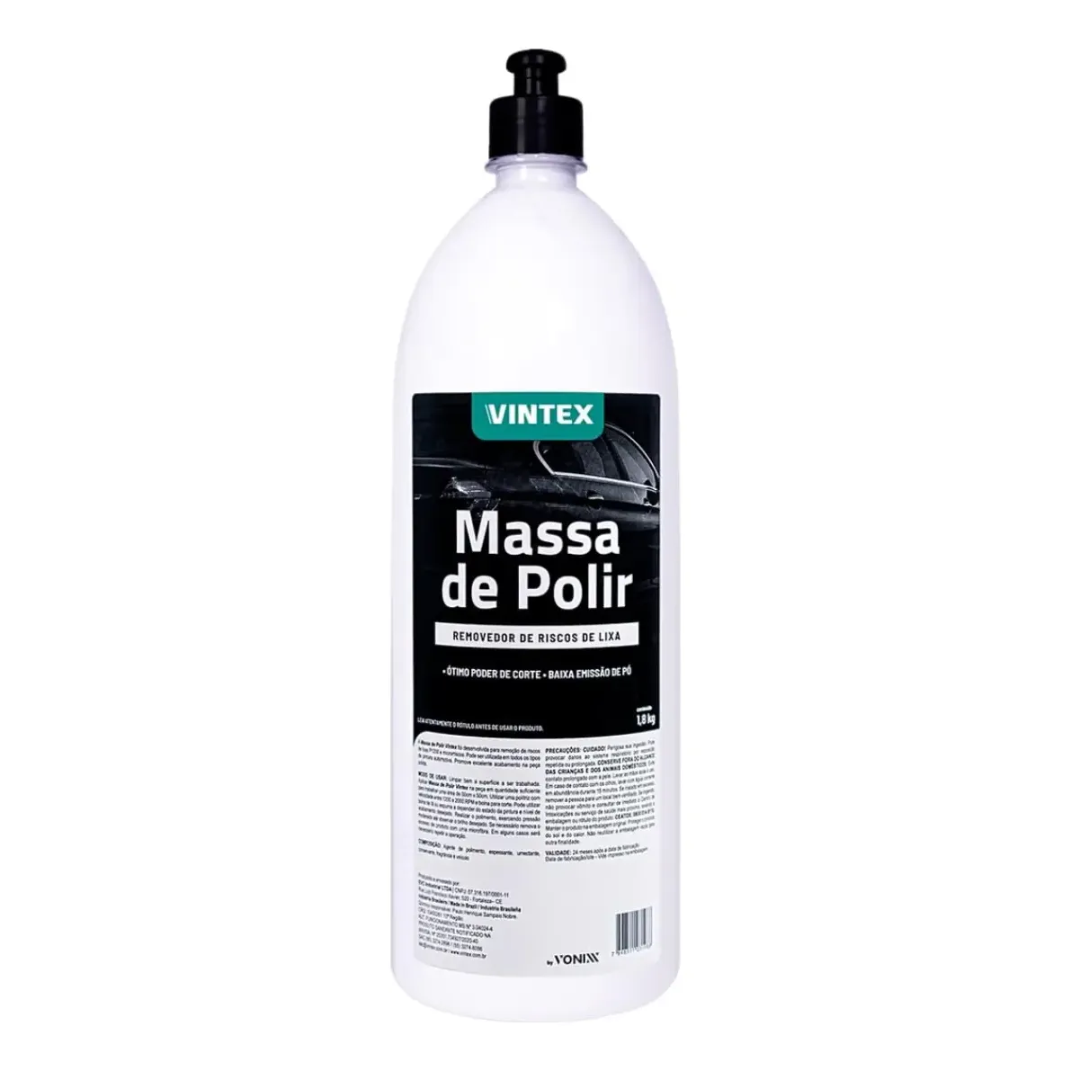Massa de Polir Removedor de Riscos de Lixa VINTEX - Imagem 3