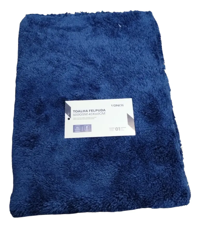 Toalha Felpuda de Microfibra Vonixx 40x60cm - Imagem 2